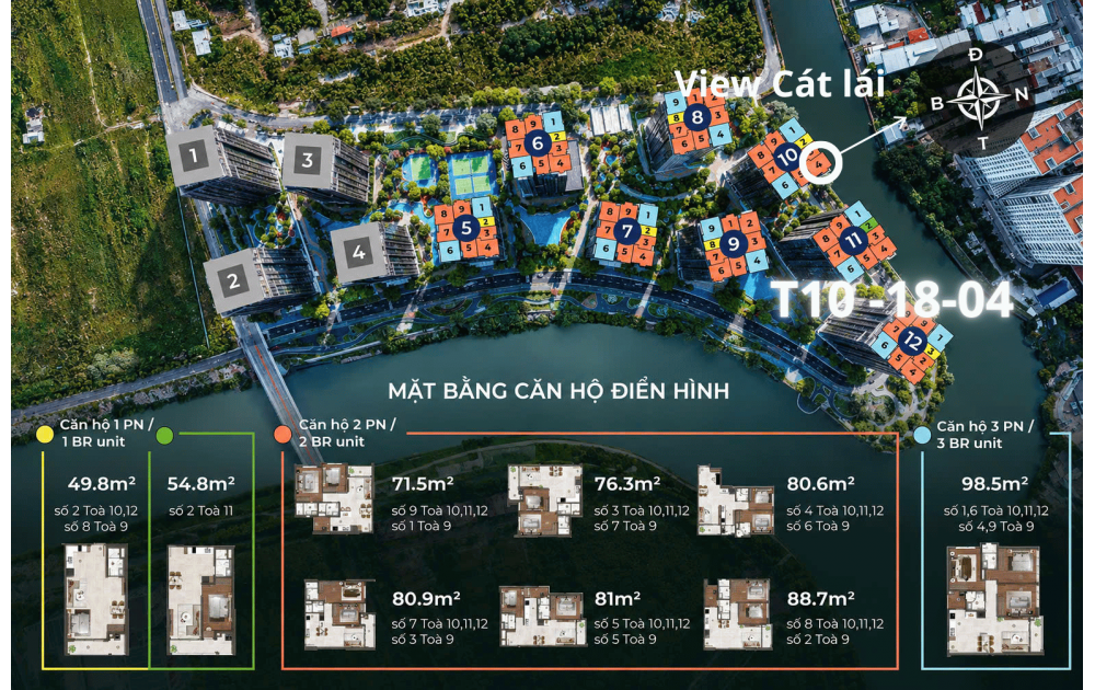 [HÀNG HIẾM] SIÊU PHẨM 2PN GÓC ĐẸP NHẤT DỰ ÁN - TẦNG CAO VIEW THOÁNG MÁT 